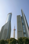 Skyscrapers at Lujiazui, Pudong, Shanghai, China - OTHK