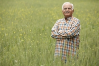 Farmer in field - Manoj Adhikari