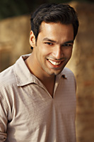 portrait of smiling man - Vivek Sharma