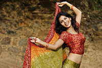woman in sari dancing - Alex Mares-Manton