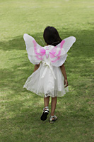 little girl walking away with wings - Vivek Sharma