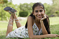 Teen girl in the park - Vivek Sharma