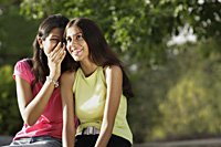 Teen girls sharing secret - Vivek Sharma