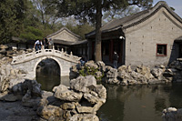 Chinese garden, Beihai Park, Beijing, China - OTHK