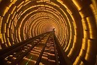 The Bund sightseeing tunnel, Shanghai, China - OTHK
