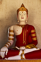 Thailand,Chiang Mai,Buddha Statue at Wat Chedi Luang - Travelasia
