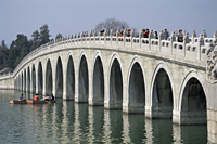 China,Beijing,Summer Palace,Seventeen Arched Bridge - Travelasia