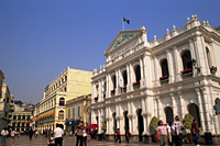 China,Macau,Senado Square,Santa Casa de Misericordia Holy House of Mercy - Travelasia