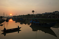 Vietnam,Hoi An,Thu Bon River at Sunrise - Travelasia