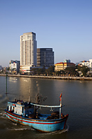 Vietnam,Danang,City Skyline and Han River - Travelasia