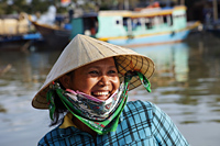 Vietnam,Hoi An,Portrait of Woman - Travelasia