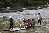 Thailand,Chiang Mai,Tourists River Rafting on Maetang River - Travelasia