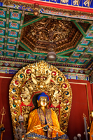Tibetan Lama Temple or Yonghe Gong,Younghedian Pavilion,Buddha Statue. Beijing, China - Travelasia