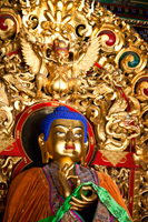 Tibetan Lama Temple or Yonghe Gong,Younghedian Pavilion,Buddha Statue. Beijing, China - Travelasia