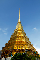 Gold Wat at Grand Palace, Bangkok Thailand - Alex Mares-Manton