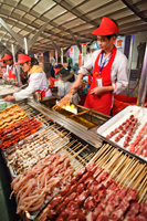 China,Beijing,Wangfujing Street,Donghuamen Night Food Market - Travelasia