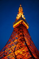 Tokyo Tower at night. Japan - Travelasia