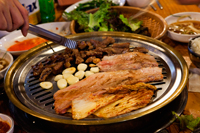 Korean Barbecue at Korean restaurant. Seoul, Korea - Travelasia