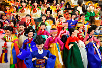 Namdaemun Market, Korean Dolls, Seoul, Korea - Travelasia