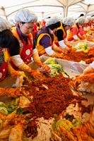 Women making Kimchi, Korea - Travelasia