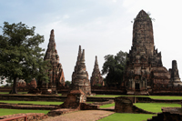 Stupas at Ayutthaya, Thailand - Alex Mares-Manton
