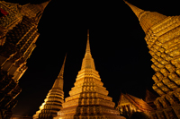 Night shot of Wat Pho temple, Thailand - Alex Mares-Manton