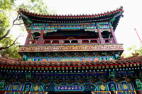 Pavilion in the Tibetan Lama Temple or Yonghe Gong, Beijing, China - Travelasia