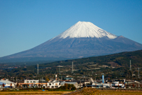 View of Mount Fuji from the Shinkansen Bullet Train. Japan - Travelasia