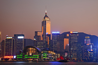 Wanchai area Skyline. Hong Kong, China - Travelasia
