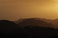 Sunset view of the Himalayan foothills, India - Alex Mares-Manton