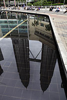 Reflection of the Petronas Twin Towers, Kuala Lumpur, Malaysia - Yukmin