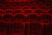 Red velvet seats in a theater - Yukmin