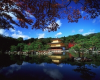 Japan, Kyoto, Kinkaku-ji (Golden Pavilion) - Rex Butcher