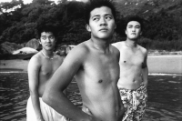 Three teenagers at beach - Jade Lee