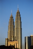 Malaysia, Kuala Lumpur, Petronas Tower in the day. - Steve Raymer