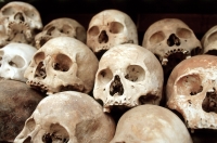 Cambodia, Phnom Penh, Genocide Museum (close up). - Steve Raymer