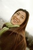 Woman outdoors smiling. - Leila  Pivetta