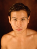 Young man, bare chested, portrait - Eric Ceret