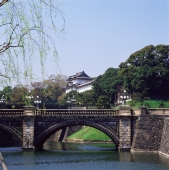 Japan, Tokyo, Niju Bashi Bridge leading to Imperial Palace - Rex Butcher