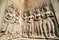 Cambodia, Angkor Wat, Apsaras - Gareth Jones