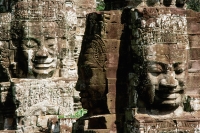 Cambodia, Angkor Thom, The faces of Avalokitecvara, the Bayon - Gareth Jones