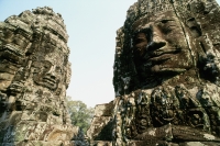 Cambodia, Angkor Thom, face towers of the Bayon - Gareth Jones