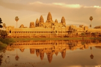Cambodia, Angkor Wat by day with reflection - Gareth Jones