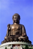 China, Hong Kong, Buddha Statue at Po Lin Monastery - Gareth Jones