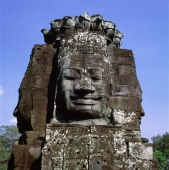 Cambodia, Angkor Thom, Face towers, the Bayon - Gareth Jones