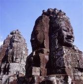 Cambodia, Angkor Thom, Face towers, the Bayon - Gareth Jones