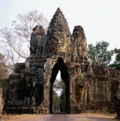 Cambodia, Angkor Thom, South gate - Gareth Jones