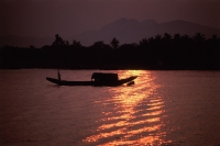 Laos, Sunset on the Mekong River - Jill Gocher