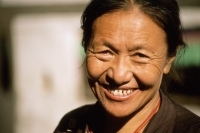 Nepal, Boudhanath, Tibetan woman - Jill Gocher