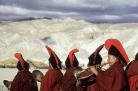 Nepal, Mustang, Lo Manthang, Lamas, Teeji Festival - Jill Gocher